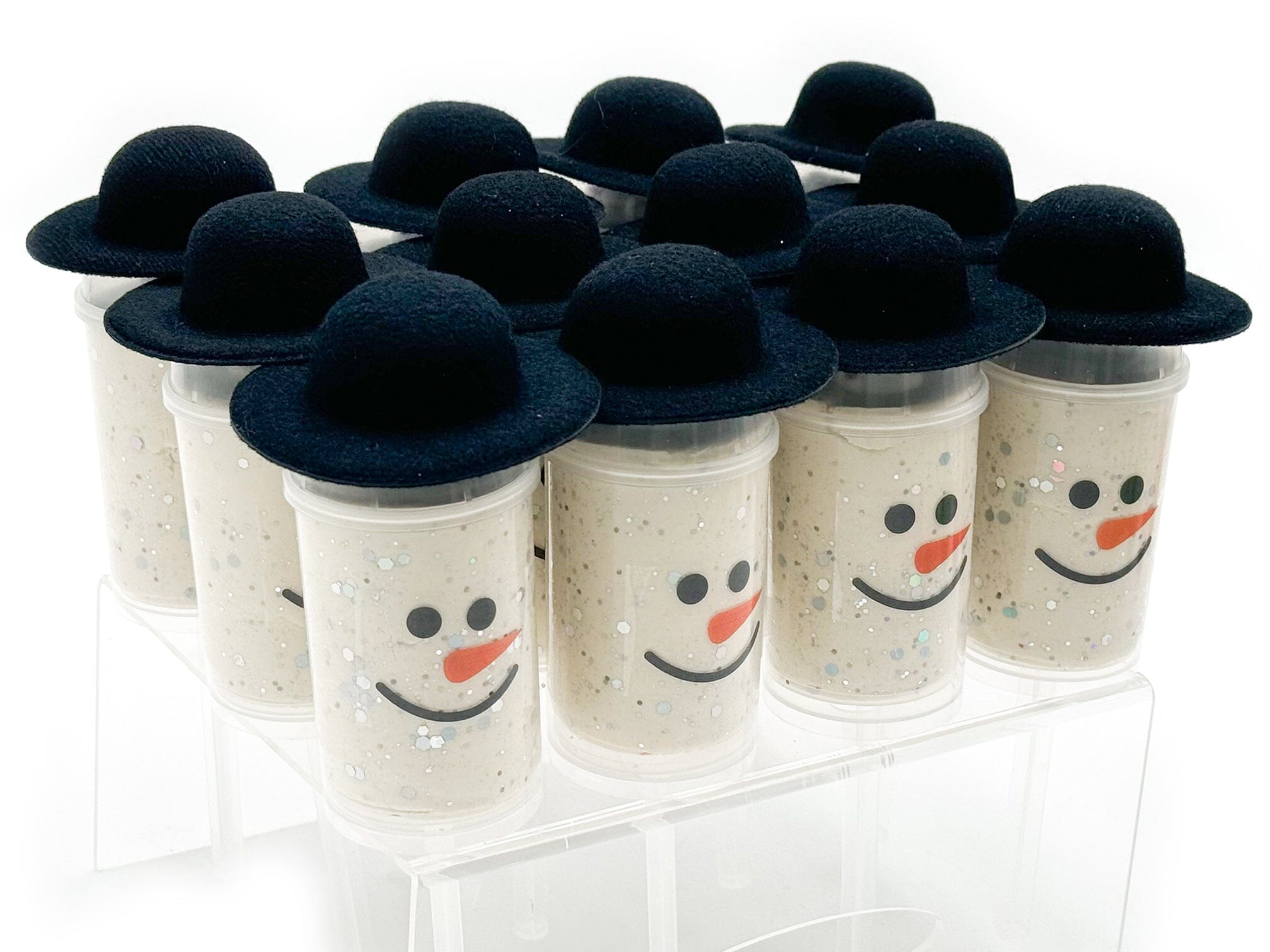 Snowman Sensory Dough Push Pop Sensory Dough Young, Wild & Friedman 