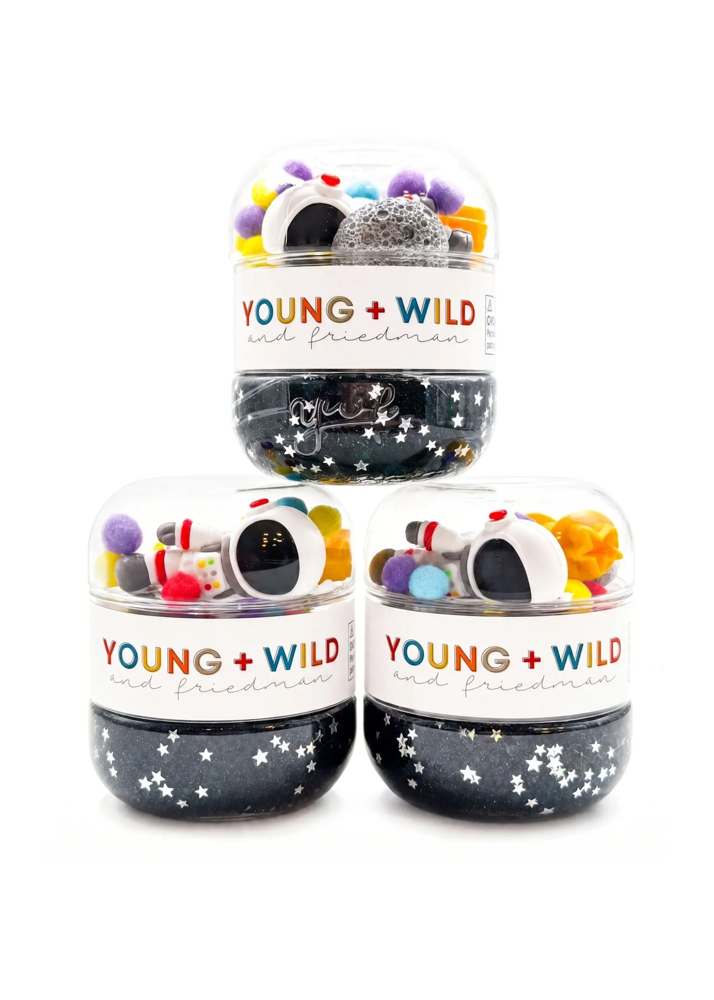 Space Sensory Dough Jar Sensory Dough Young, Wild & Friedman 