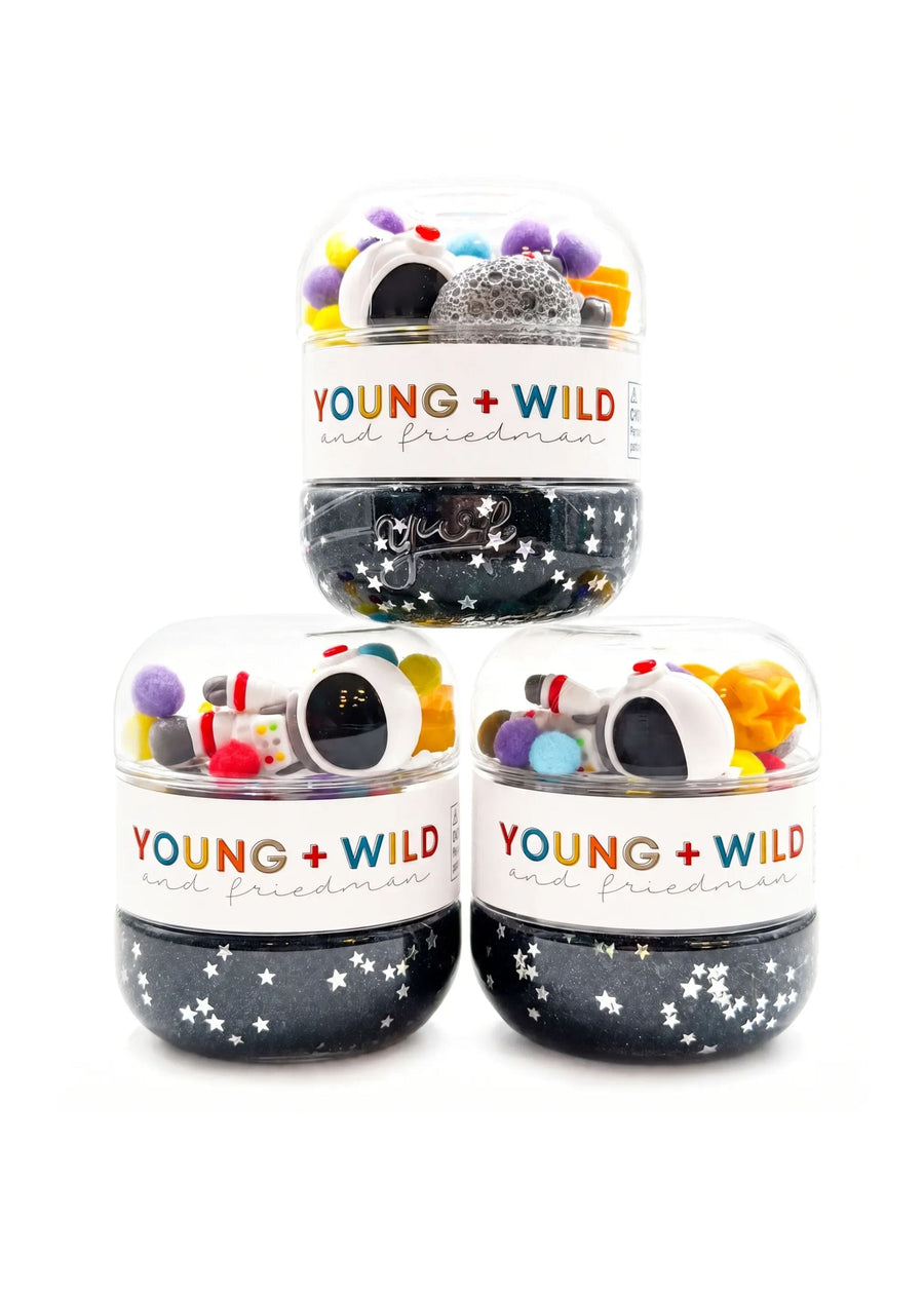 Space Sensory Dough Jar Sensory Dough Young, Wild & Friedman 
