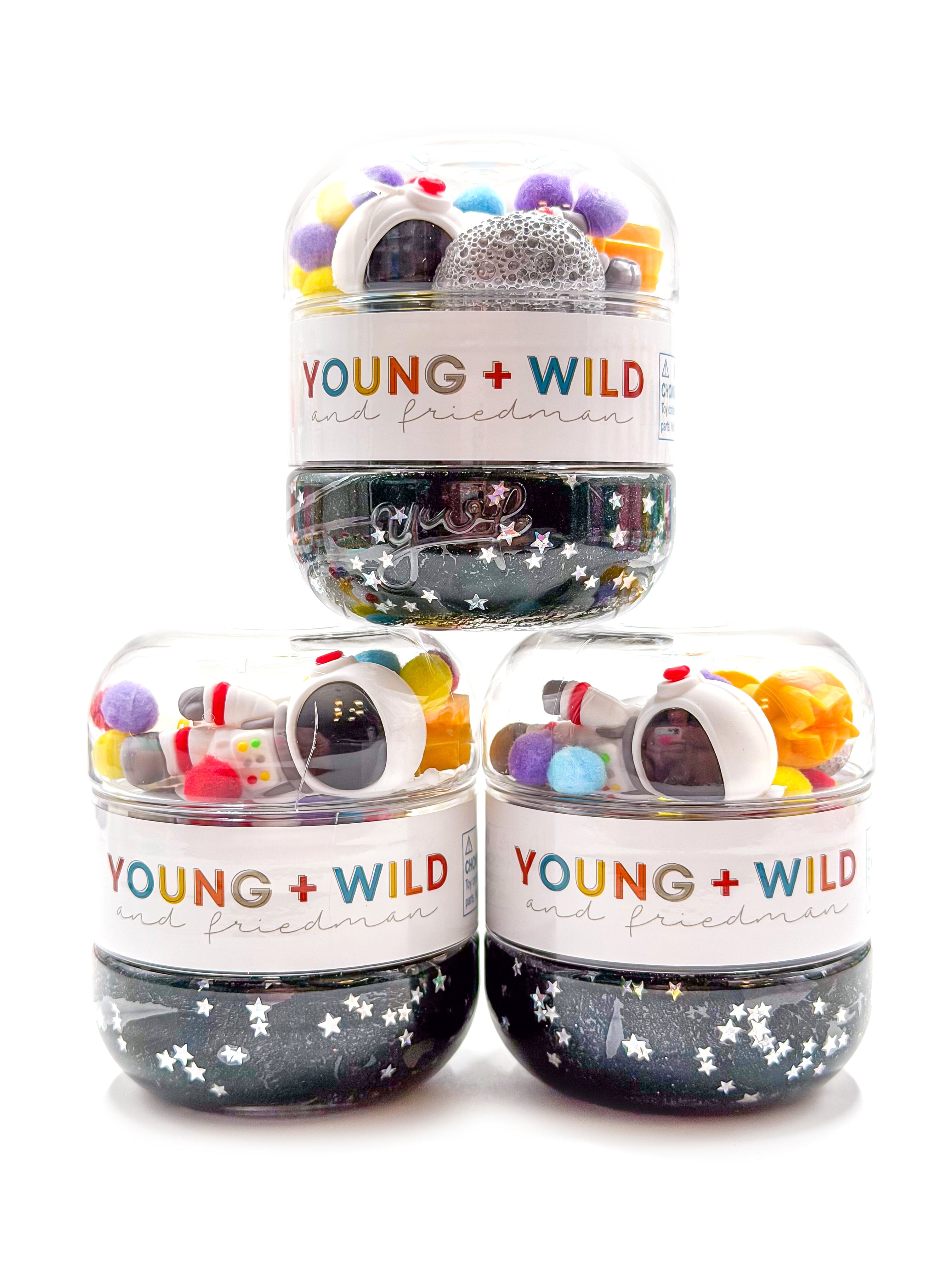 Space Sensory Dough Jar Sensory Dough Young, Wild & Friedman 