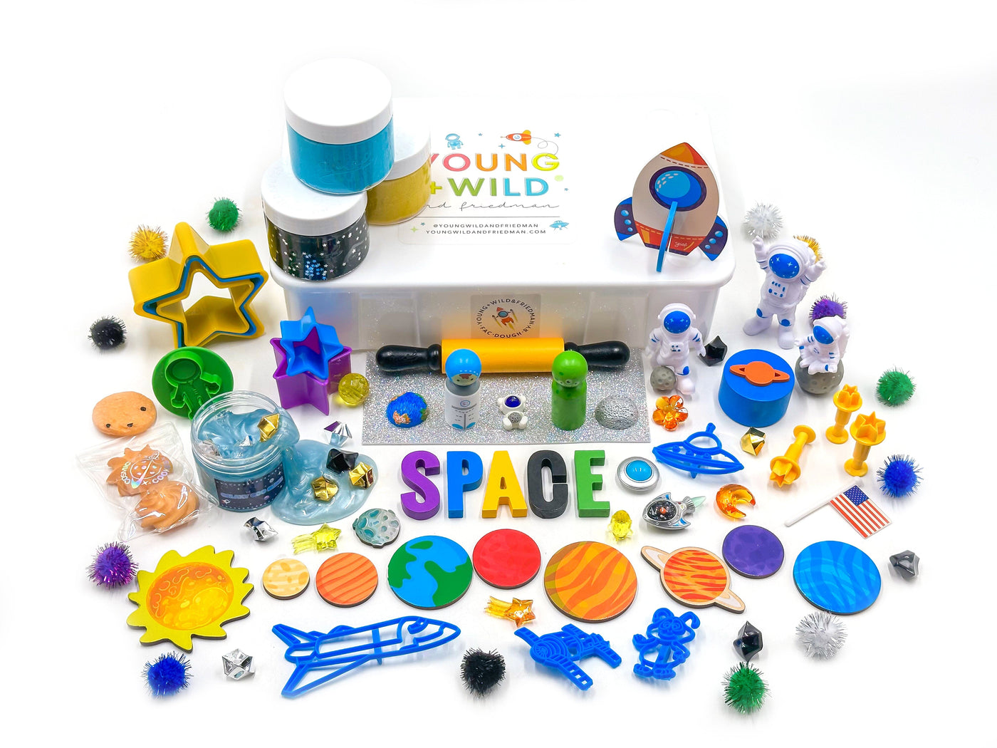 Space Sensory Kit Sensory Kit Young, Wild & Friedman 