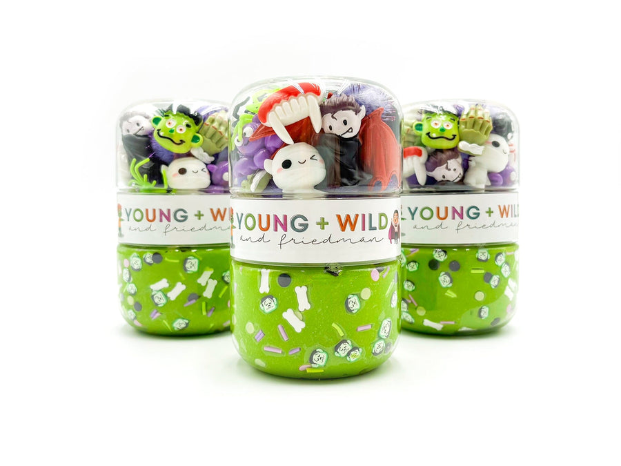 Spooky Grab & Go Dough Jar Grab and Go Dough Young, Wild & Friedman 