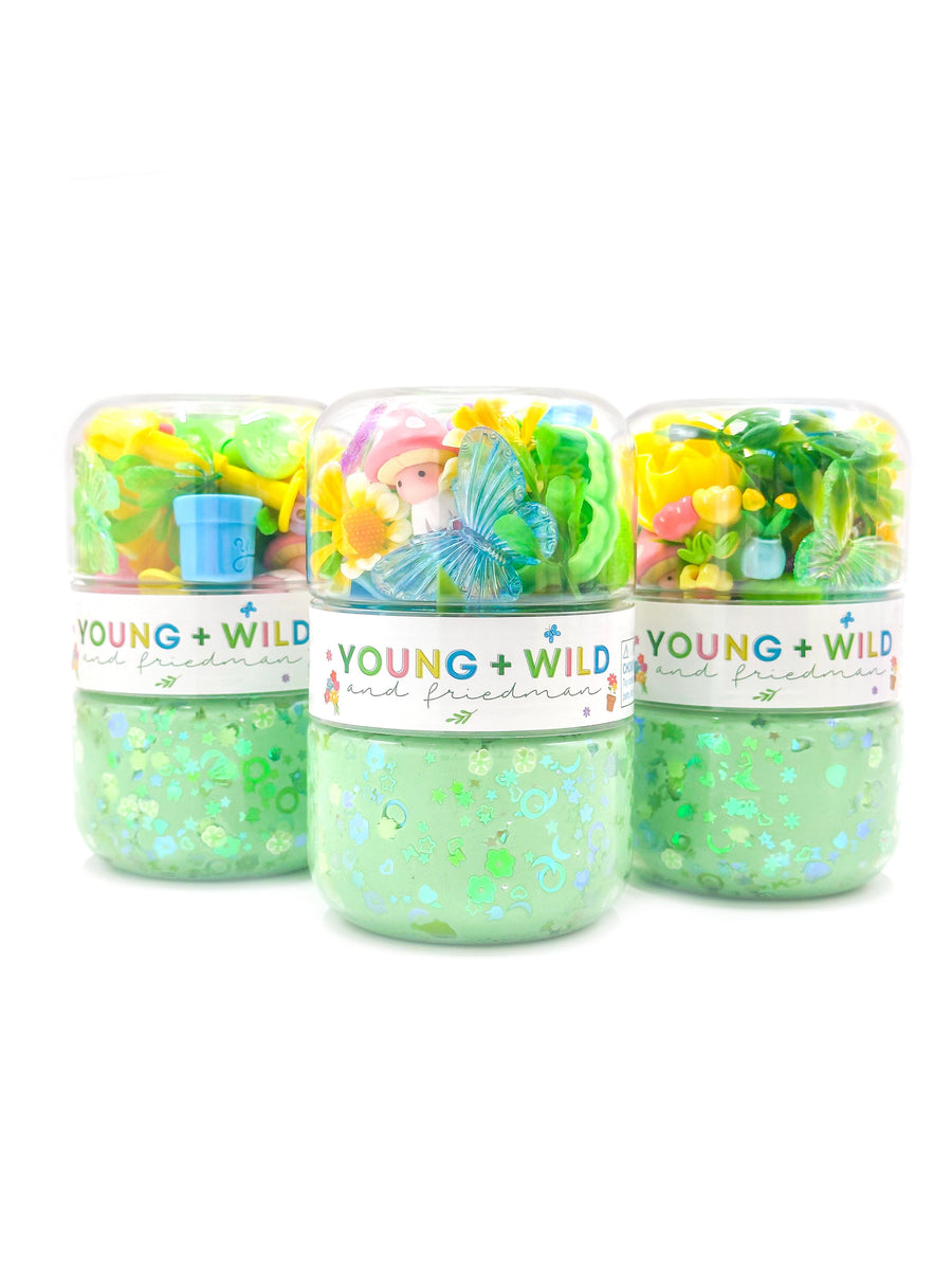 Spring Garden Grab & Go Dough Jar Grab and Go Dough Young, Wild & Friedman 