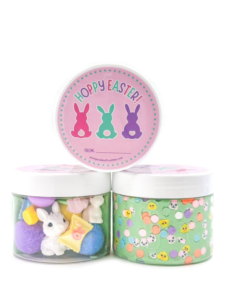 Spring Sensory Dough Jar Sensory Dough Young, Wild & Friedman 