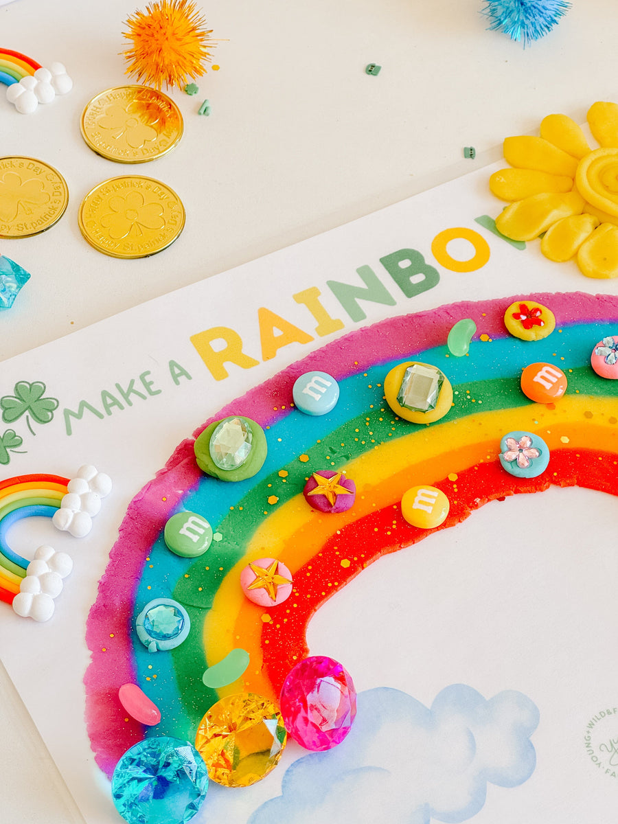 St. Patrick’s Day Activity Mat Downloads Play Mat Young, Wild & Friedman 