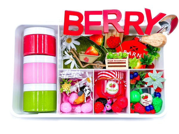 WILD STRAWBERRY 5点セット strawberry-picking-sensory-kit