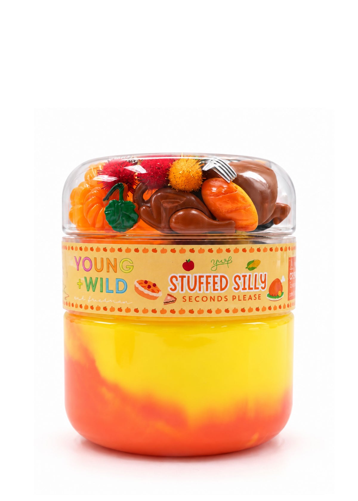 Stuffed Silly Slime Slime Young, Wild & Friedman 
