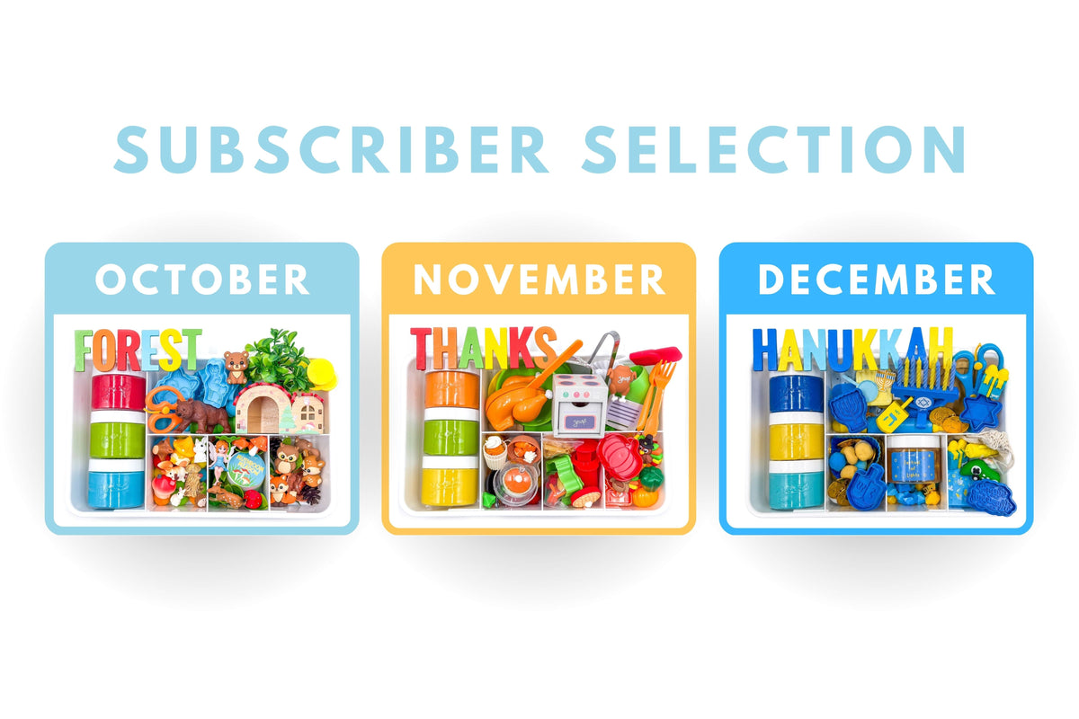 Subscription Swap - Fall Forest Friends, Thanksgiving, Hanukkah Subscription Young, Wild & Friedman 