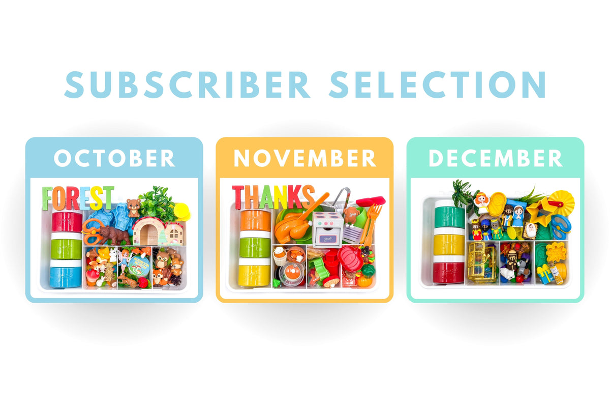 Subscription Swap - Fall Forest Friends, Thanksgiving, Nativity Subscription Young, Wild & Friedman 