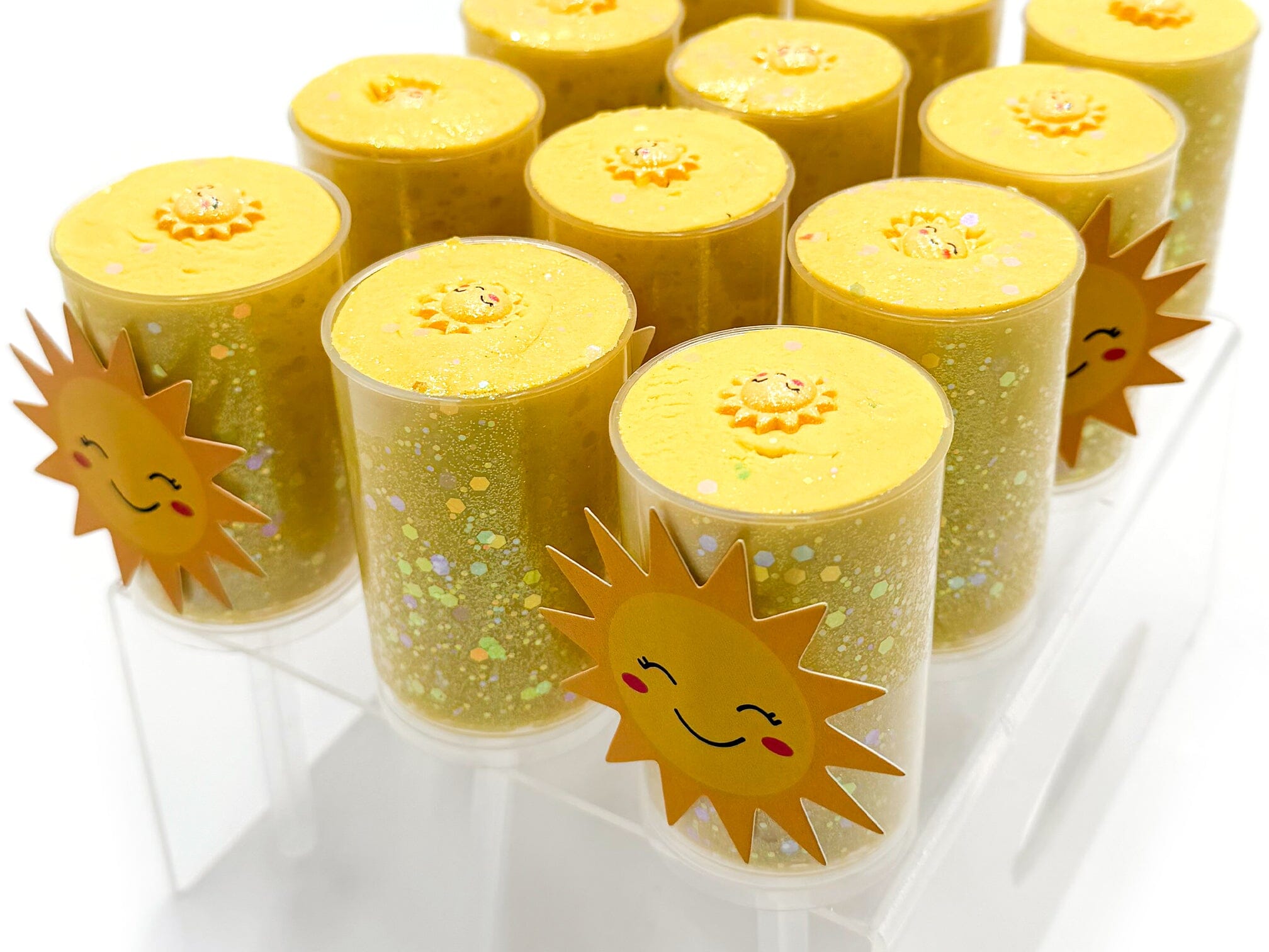 Summer Sun Sensory Dough Push Pop Sensory Dough Young, Wild & Friedman 