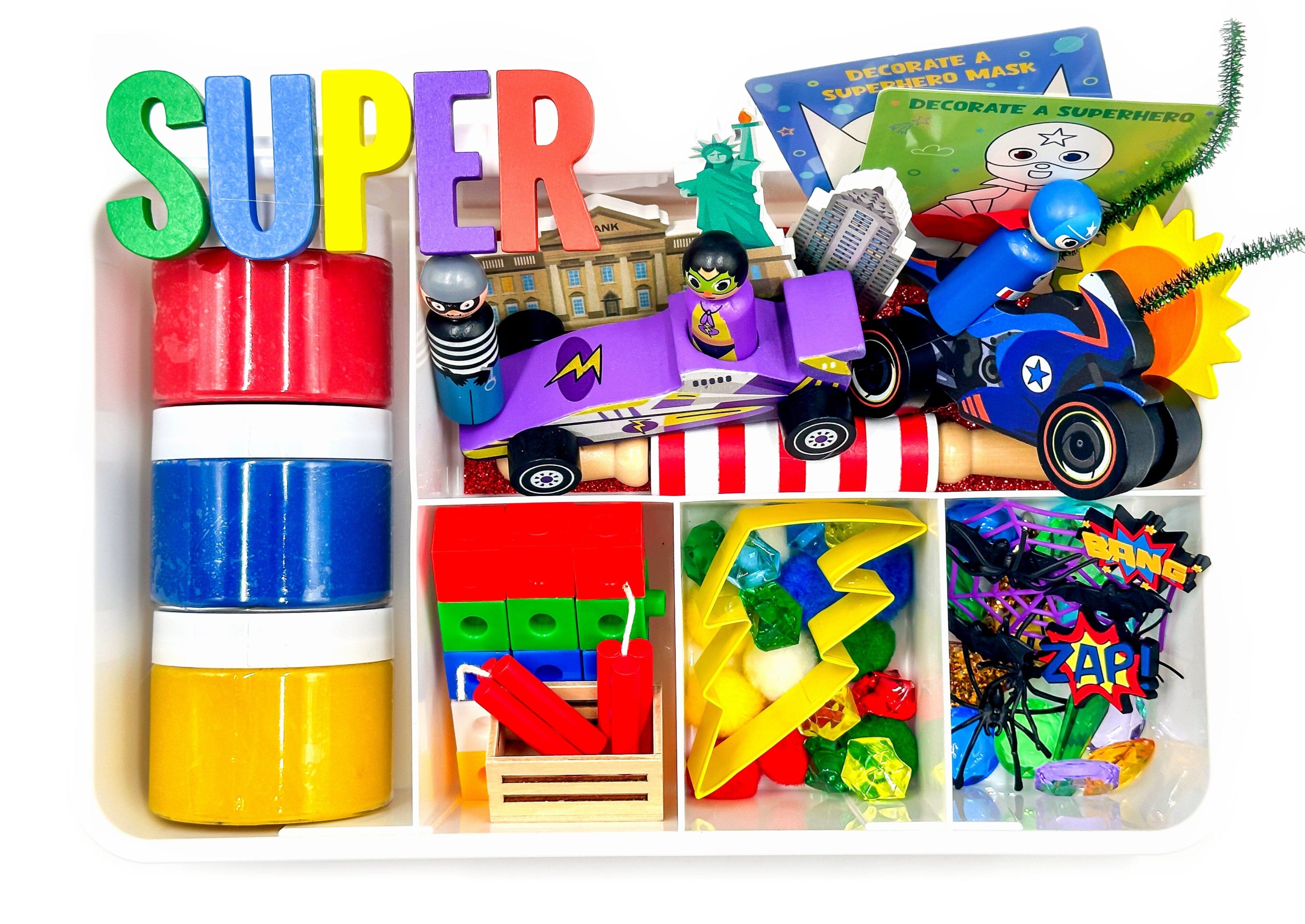 Superhero Sensory Kit · Young + Wild and Friedman
