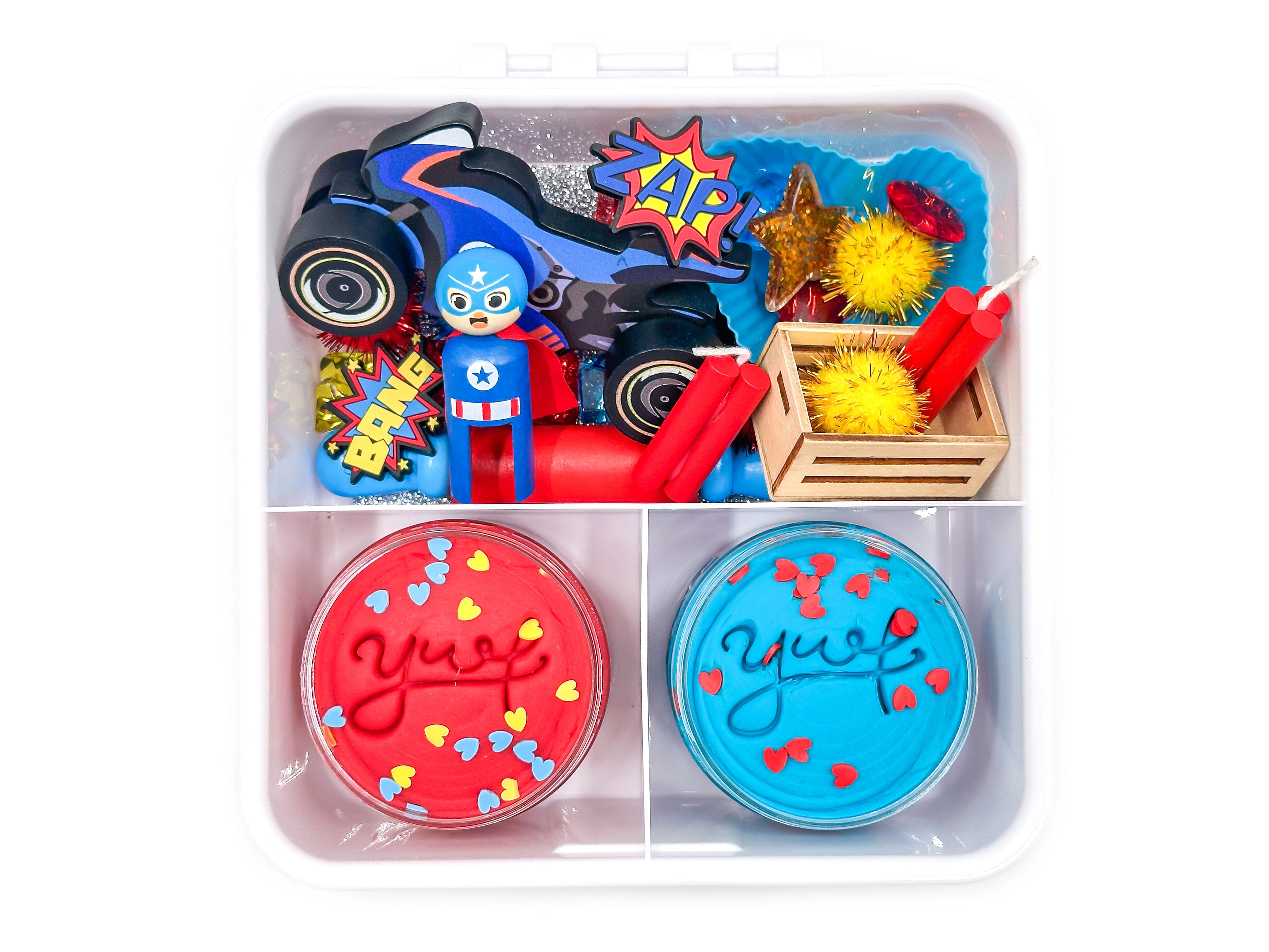 Superhero Valentine Midi Sensory Kit Midi Kit Young, Wild & Friedman 