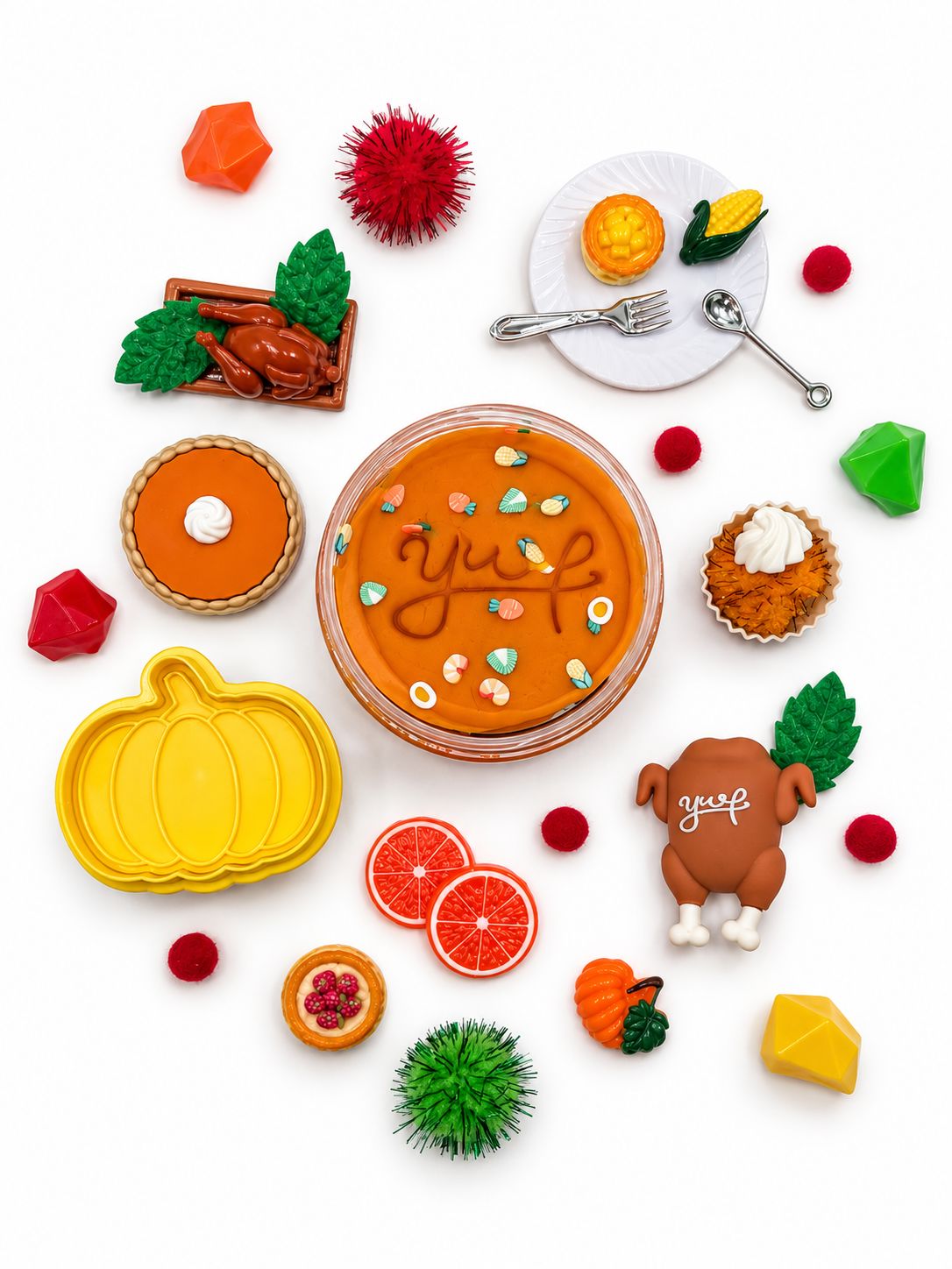 Thanksgiving Grab & Go Dough Jar Grab and Go Dough Young, Wild & Friedman 
