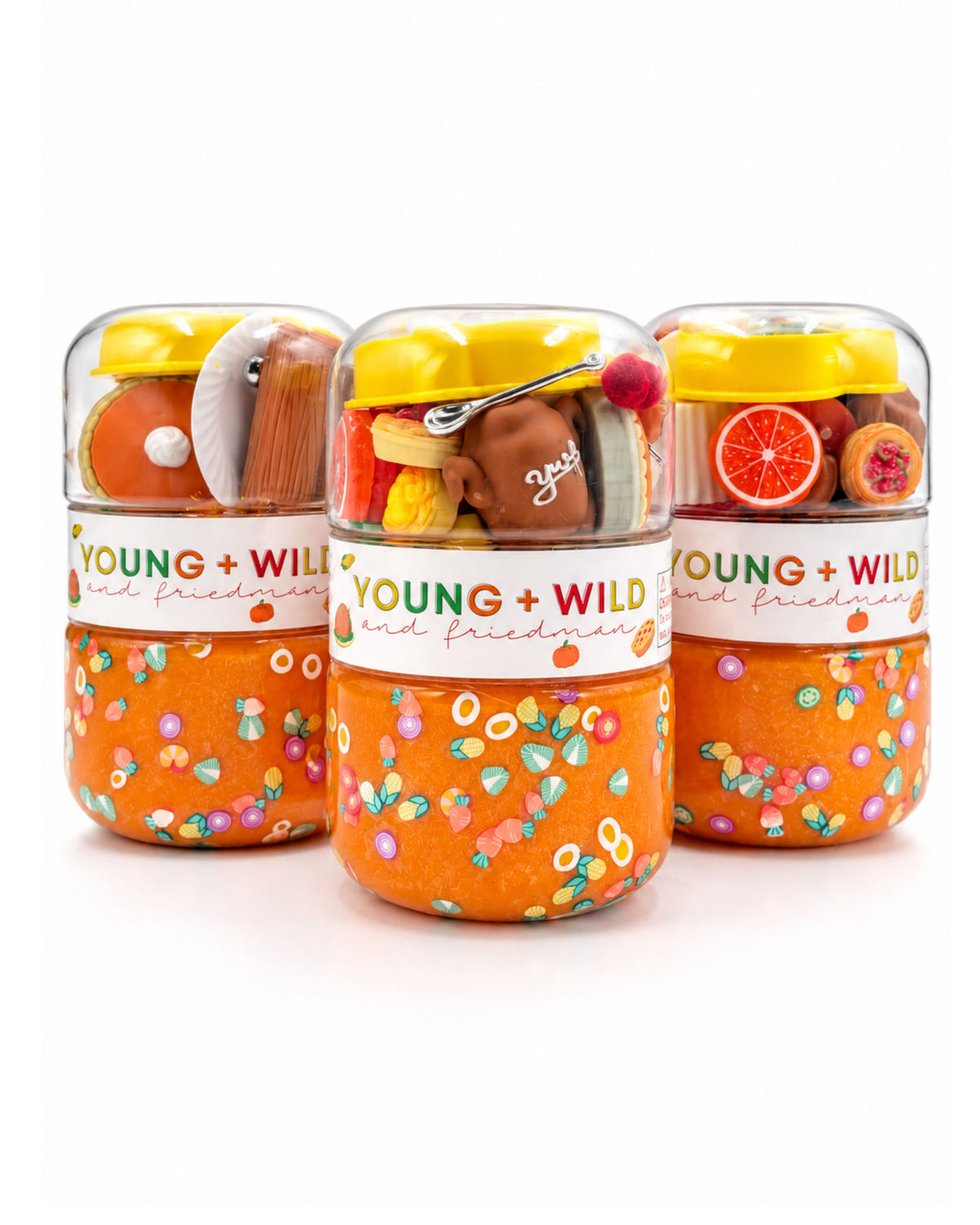 Thanksgiving Grab & Go Dough Jar Grab and Go Dough Young, Wild & Friedman 