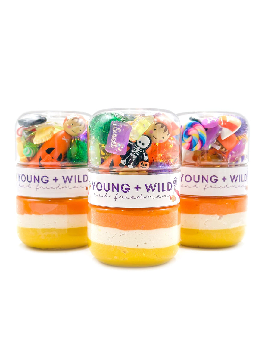 Trick or Treat Grab & Go Dough Jar Grab and Go Dough Young, Wild & Friedman 
