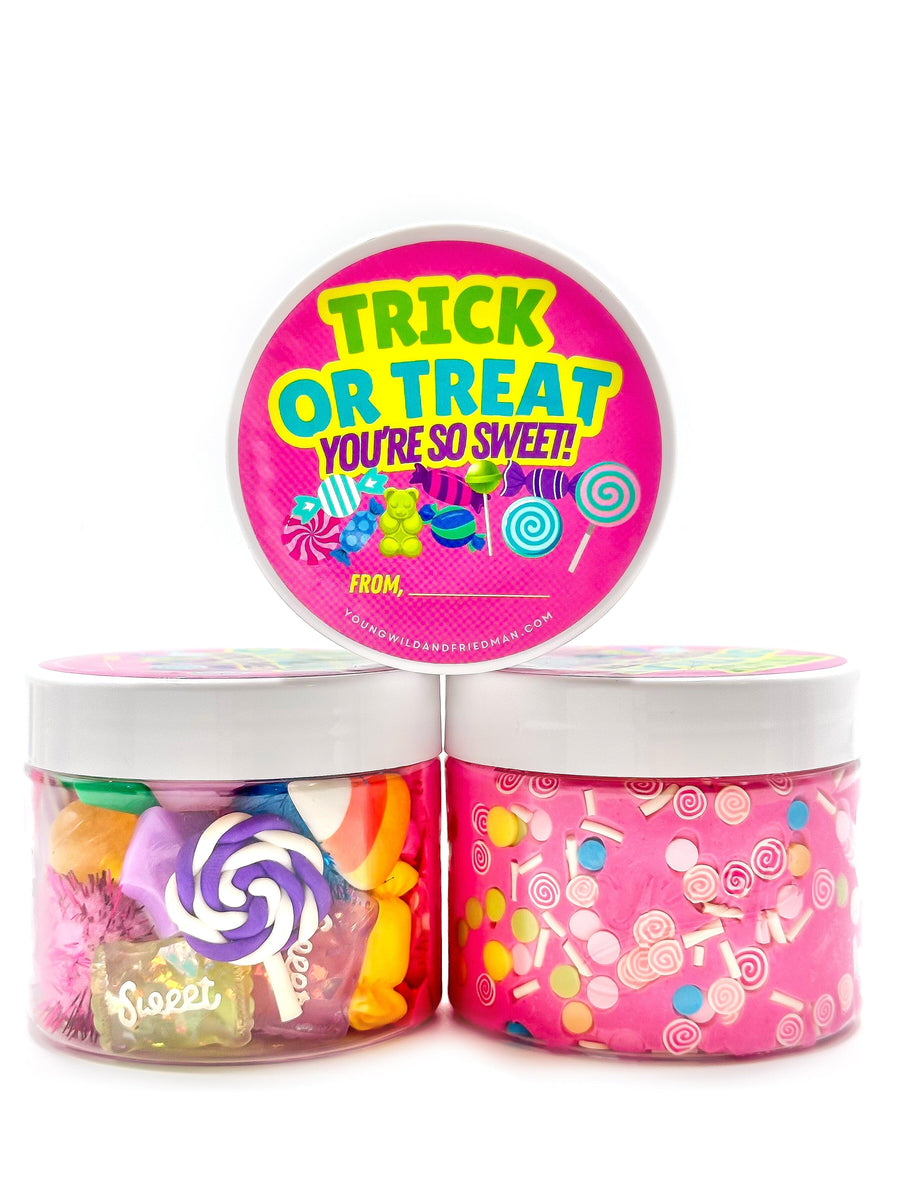 Trick or Treat Sensory Dough Jar Sensory Dough Young, Wild & Friedman 