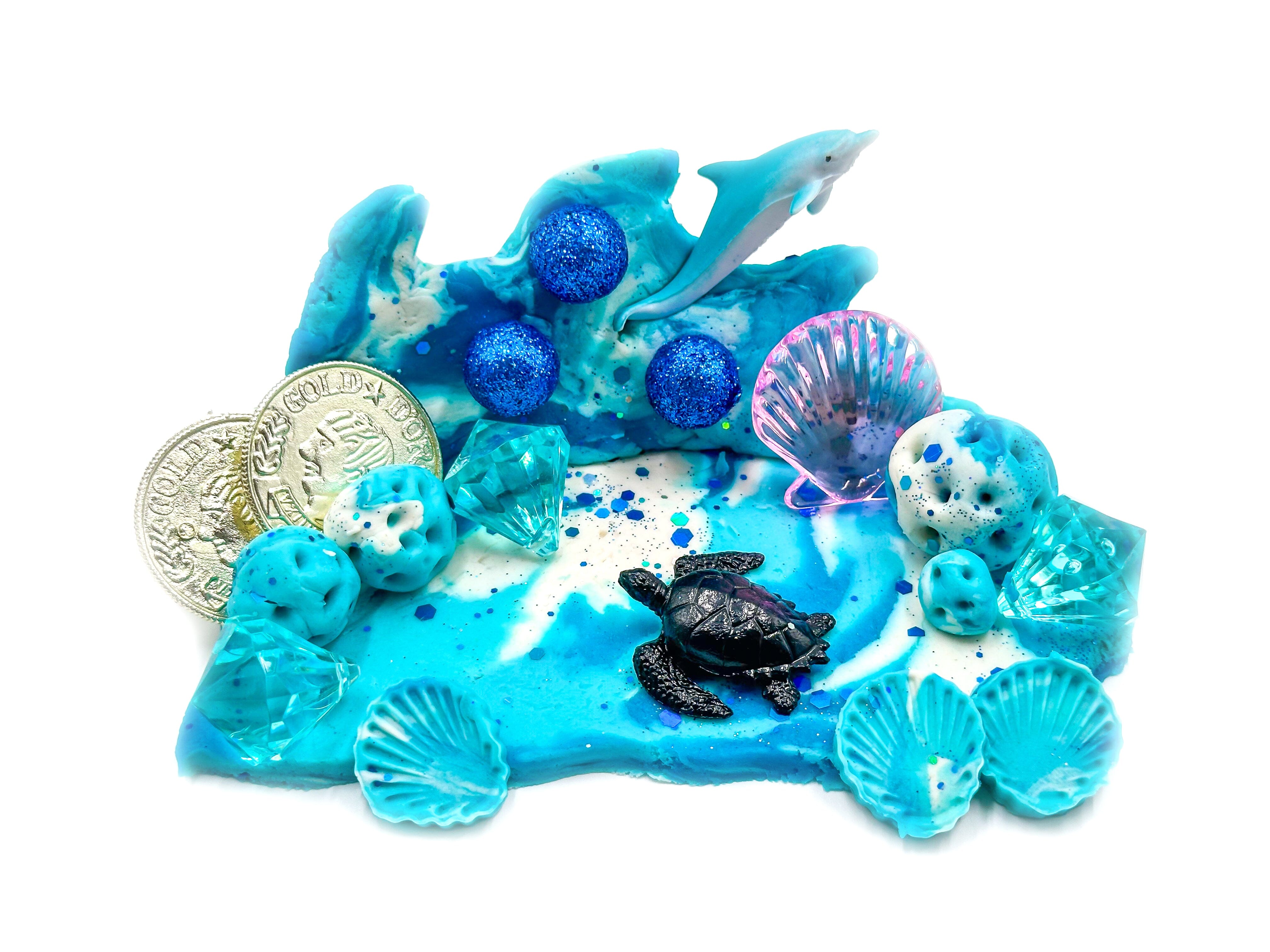 Under the Sea Sensory Dough Jars Sensory Dough Young, Wild & Friedman 
