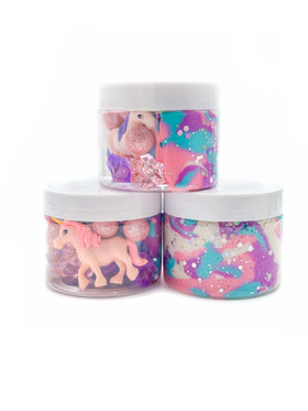 Unicorn Dough Jars