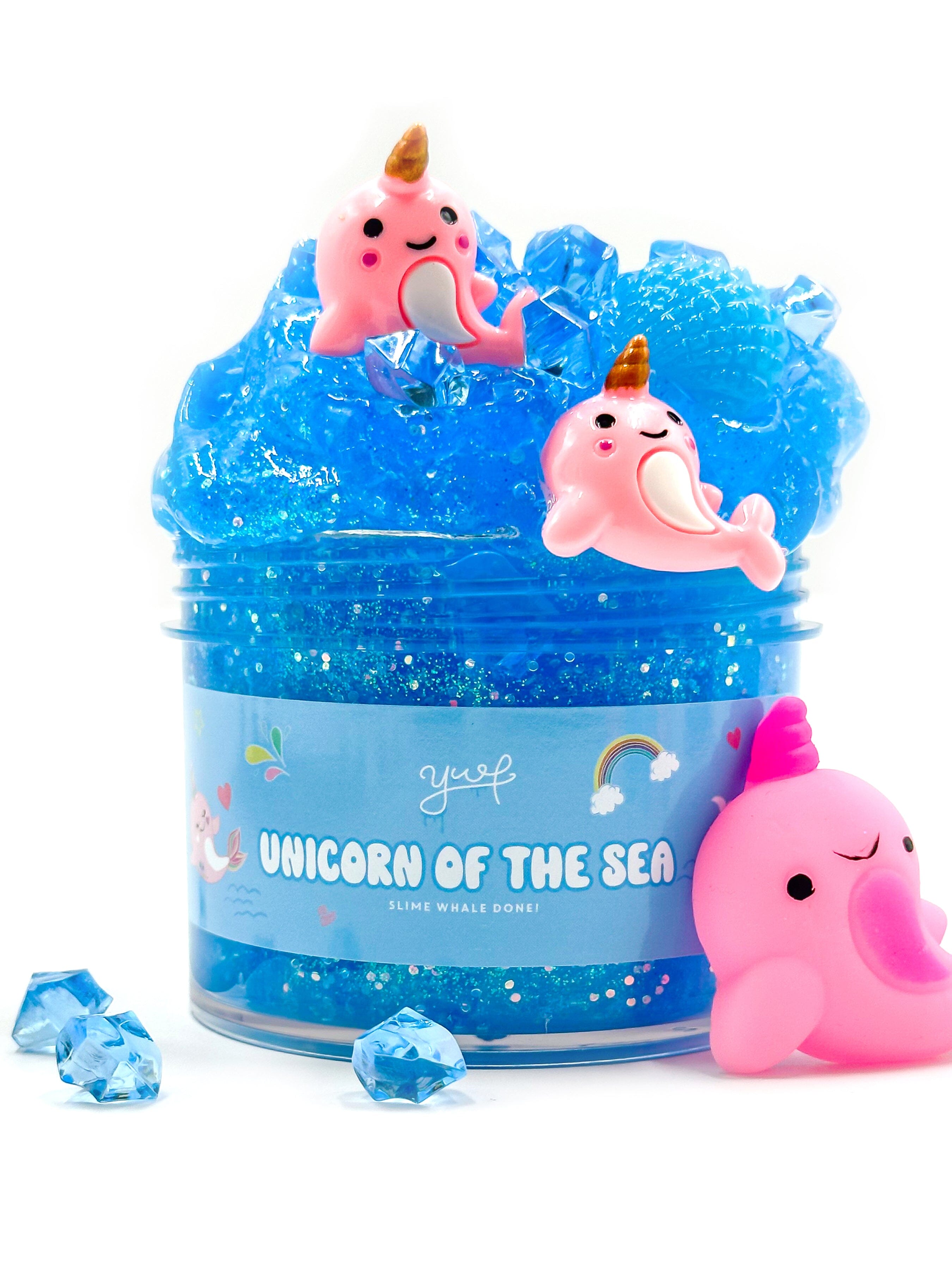'Unicorn of the Sea' Narwhal Slime Slime Young, Wild & Friedman 