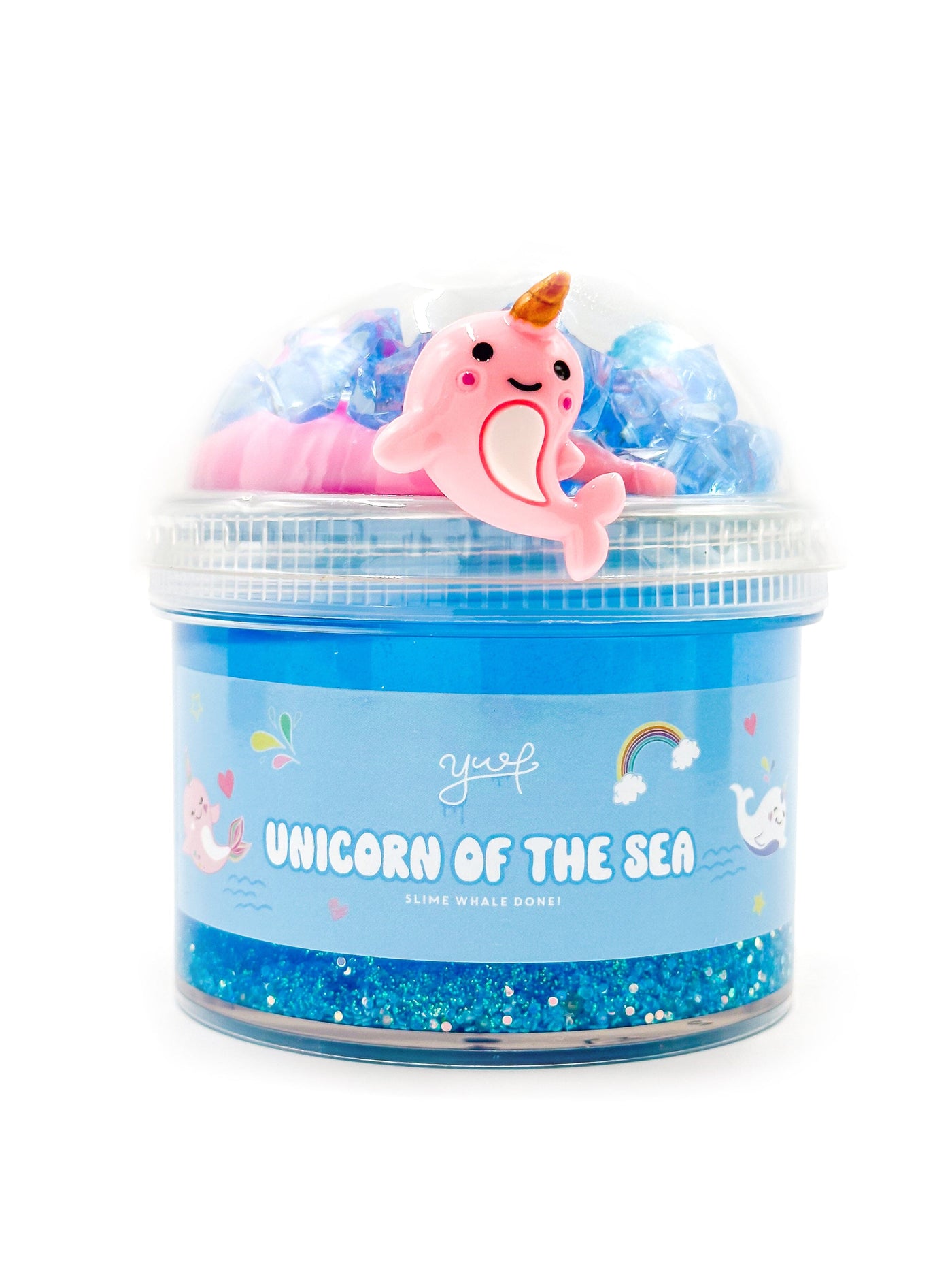 'Unicorn of the Sea' Narwhal Slime Slime Young, Wild & Friedman 