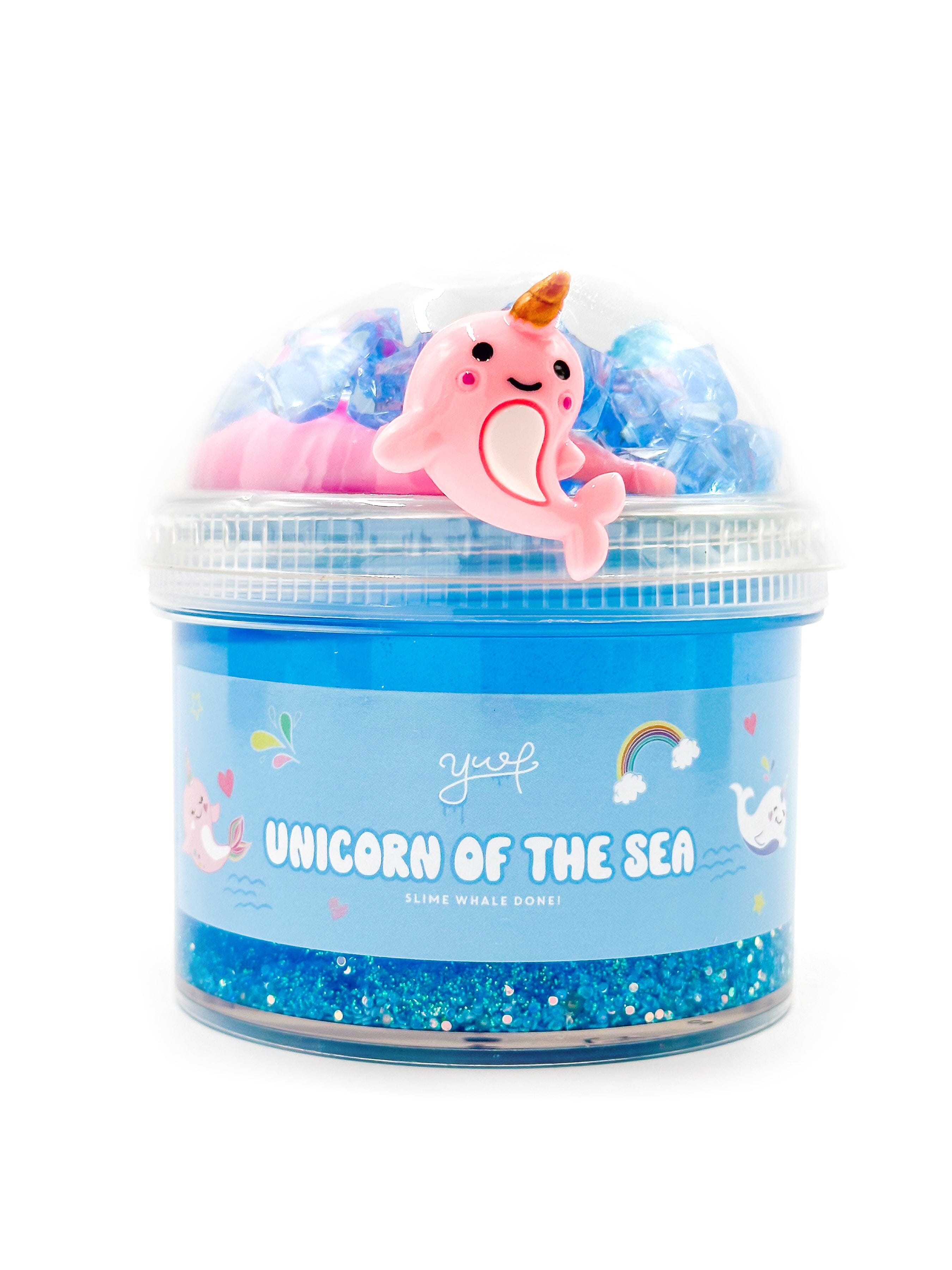 'Unicorn of the Sea' Narwhal Slime Slime Young, Wild & Friedman 