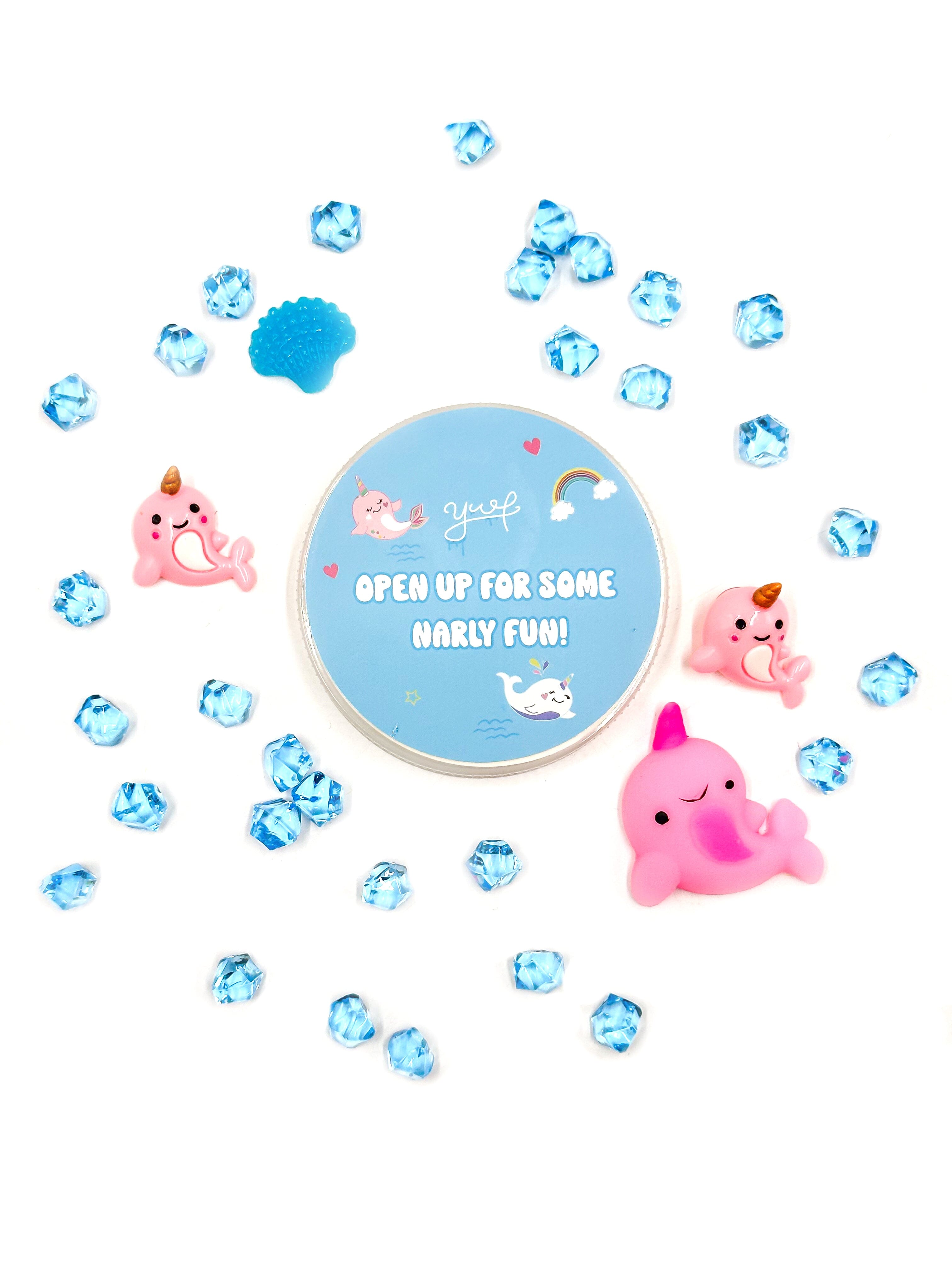 'Unicorn of the Sea' Narwhal Slime Slime Young, Wild & Friedman 