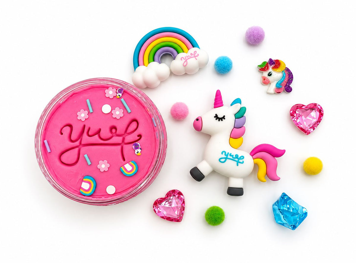 Unicorn Sensory Dough Jar Sensory Dough Young, Wild & Friedman 