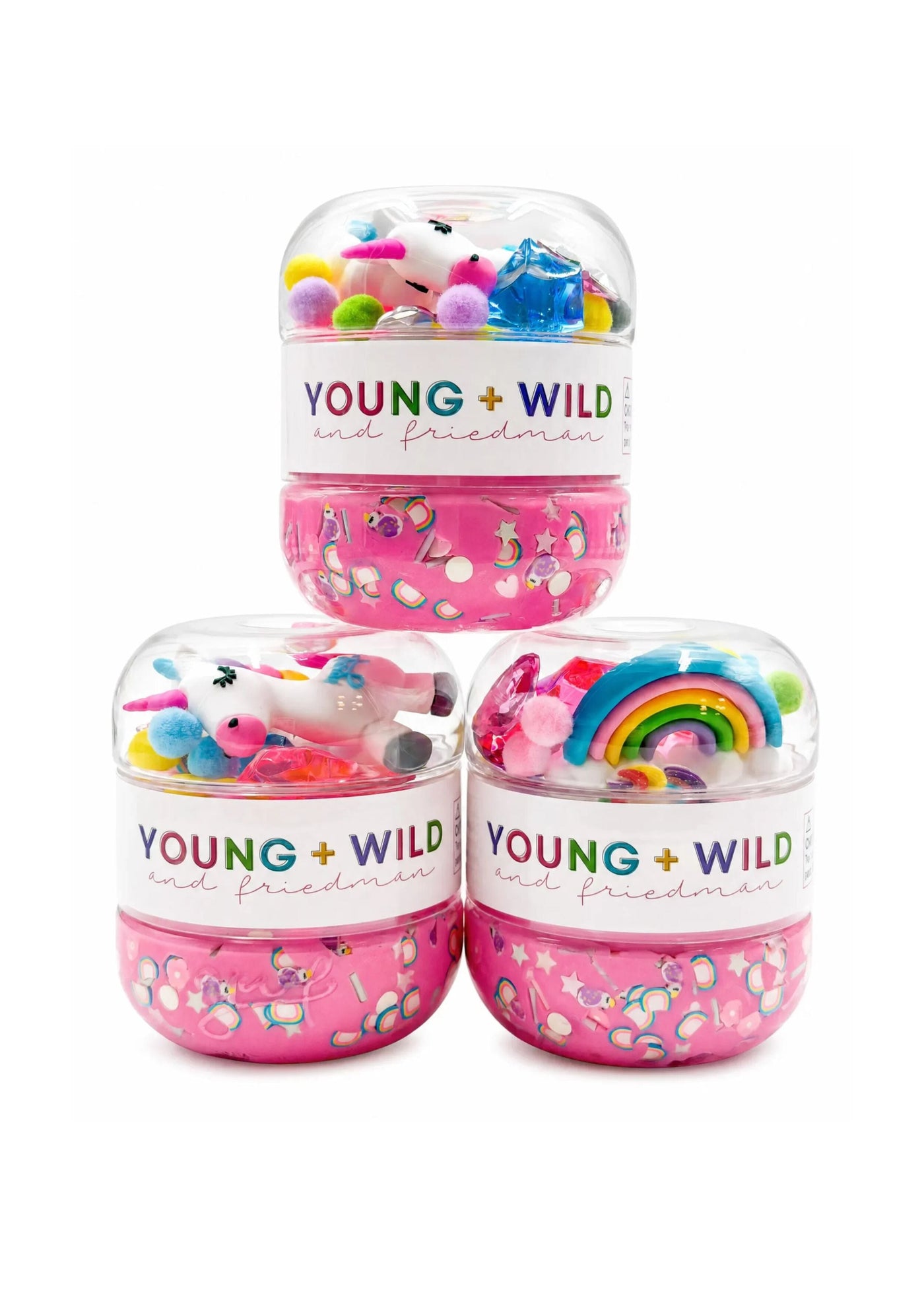 Unicorn Sensory Dough Jar Sensory Dough Young, Wild & Friedman 
