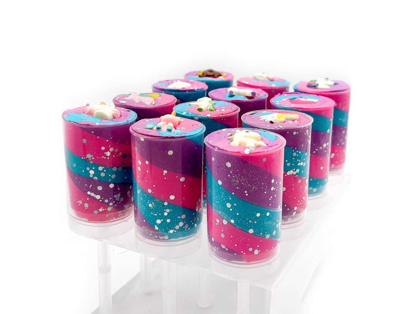Unicorn Sensory Dough Push Pop Sensory Dough Young, Wild & Friedman 