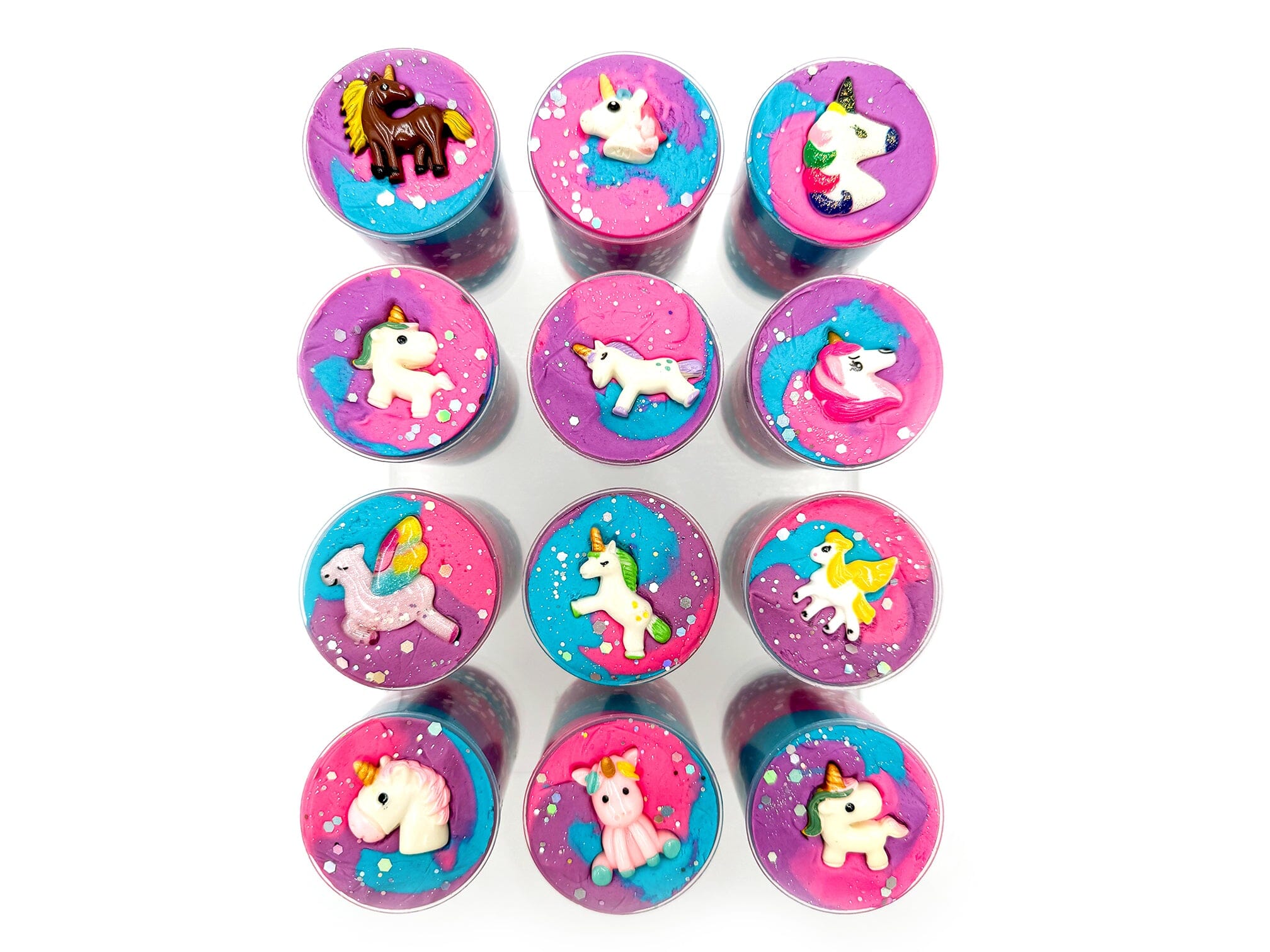 Unicorn Sensory Dough Push Pop · Young + Wild and Friedman