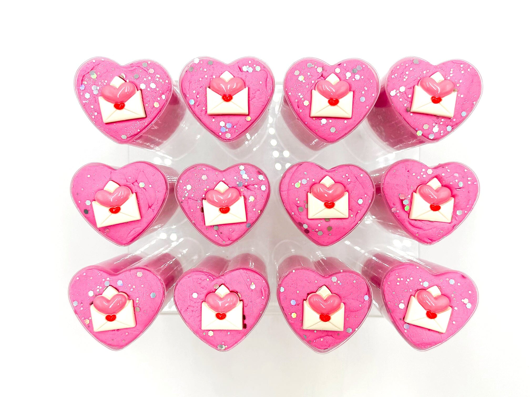 Valentine Sensory Dough Push Pop Sensory Dough Young, Wild & Friedman 