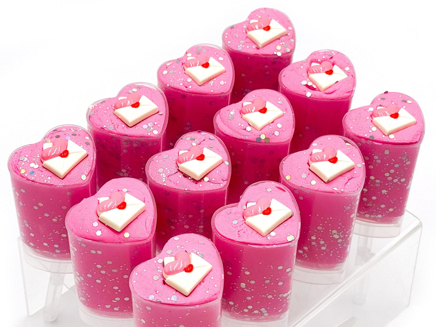 Valentine Sensory Dough Push Pop Sensory Dough Young, Wild & Friedman 