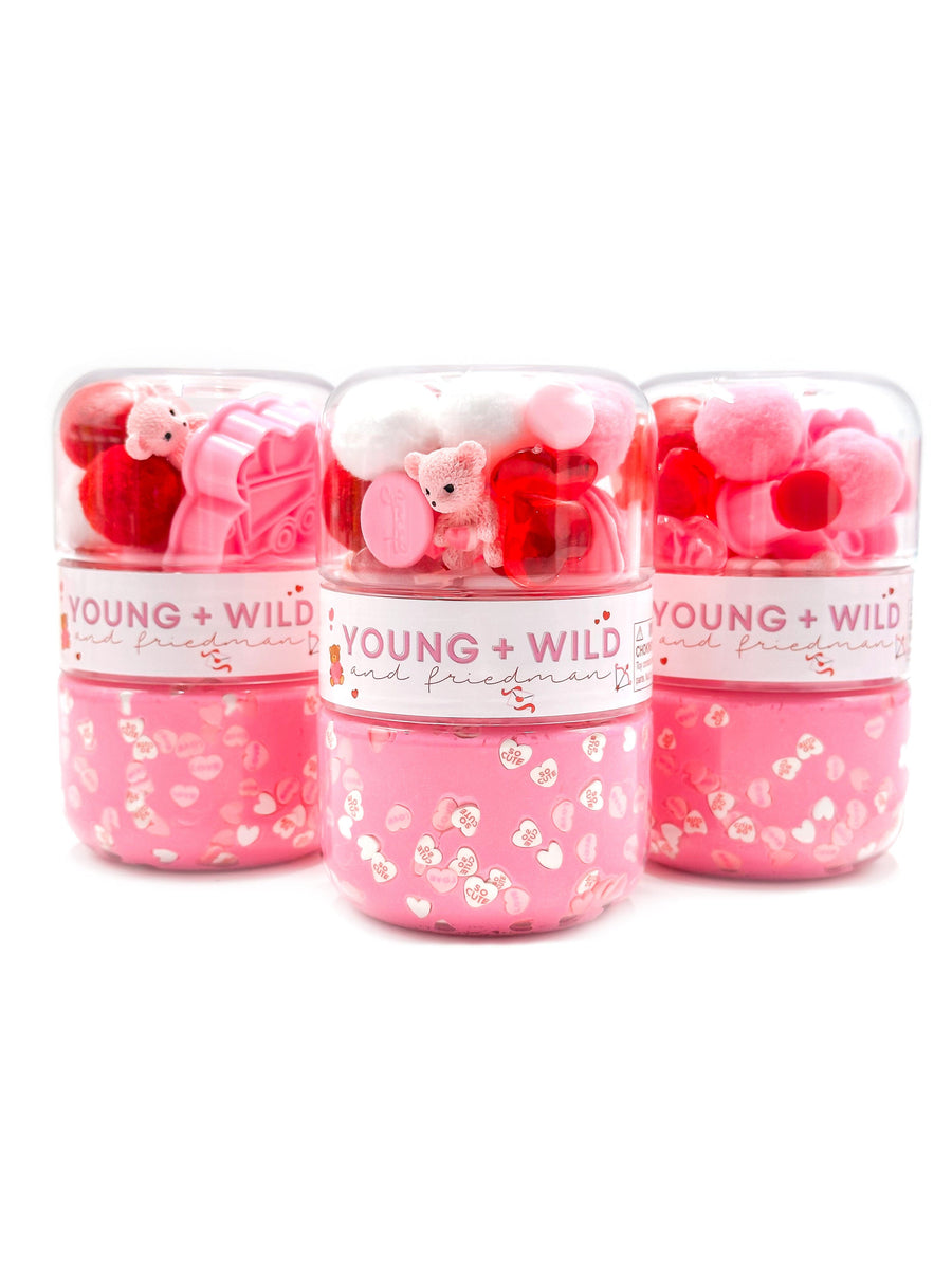 Valentine’s Day Grab & Go Dough Jar Grab and Go Dough Young, Wild & Friedman 