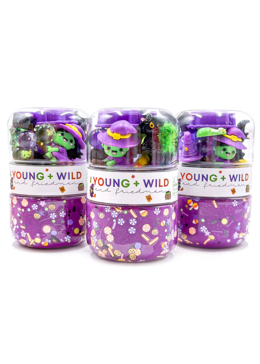 Witch Grab & Go Dough Jar Grab and Go Dough Young, Wild & Friedman 