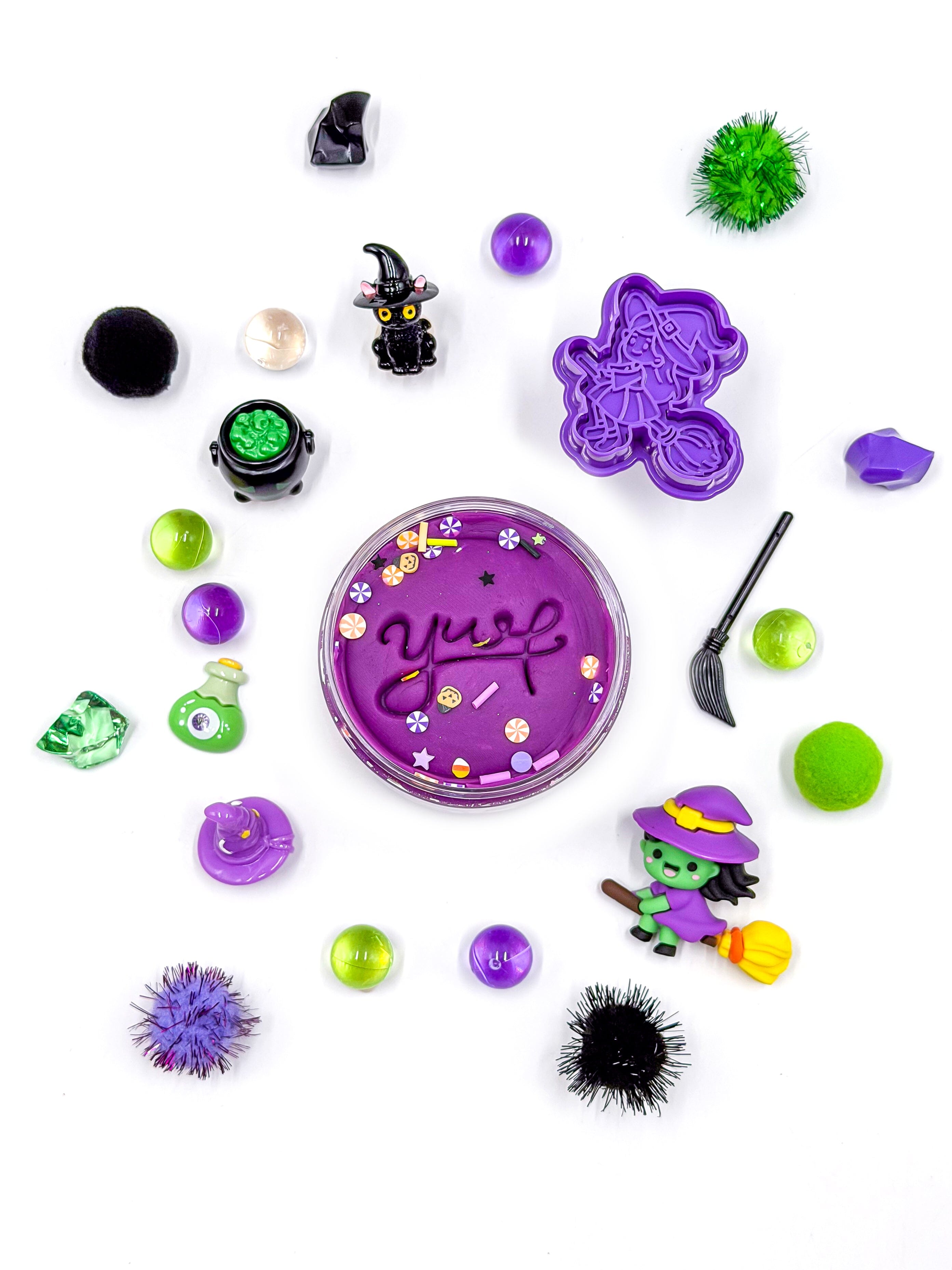 Witch Grab & Go Dough Jar Grab and Go Dough Young, Wild & Friedman 