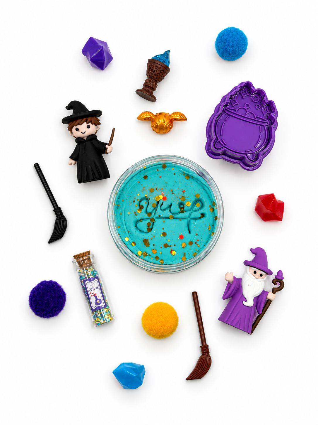 Wizard Grab & Go Dough Jar Grab and Go Dough Young, Wild & Friedman 