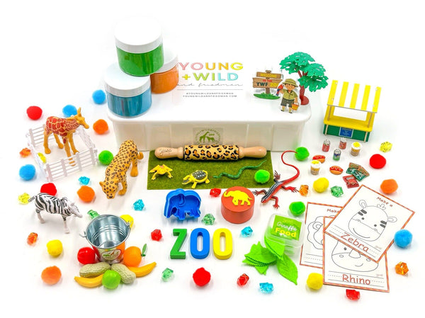 Zoo Keeper Kit Sensory Kit Young, Wild & Friedman 