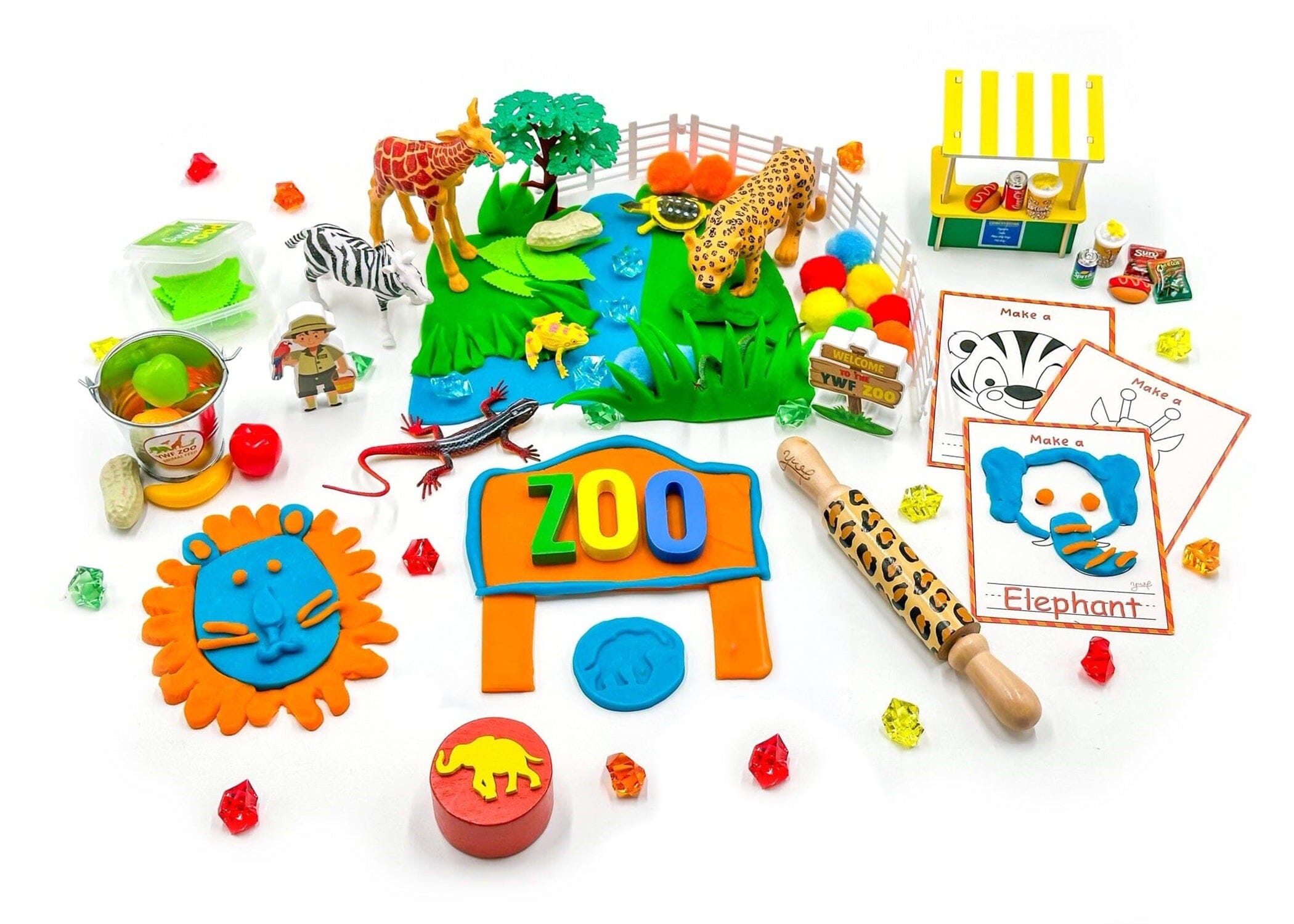 Zoo Keeper Sensory Kit Sensory Kit Young, Wild & Friedman 