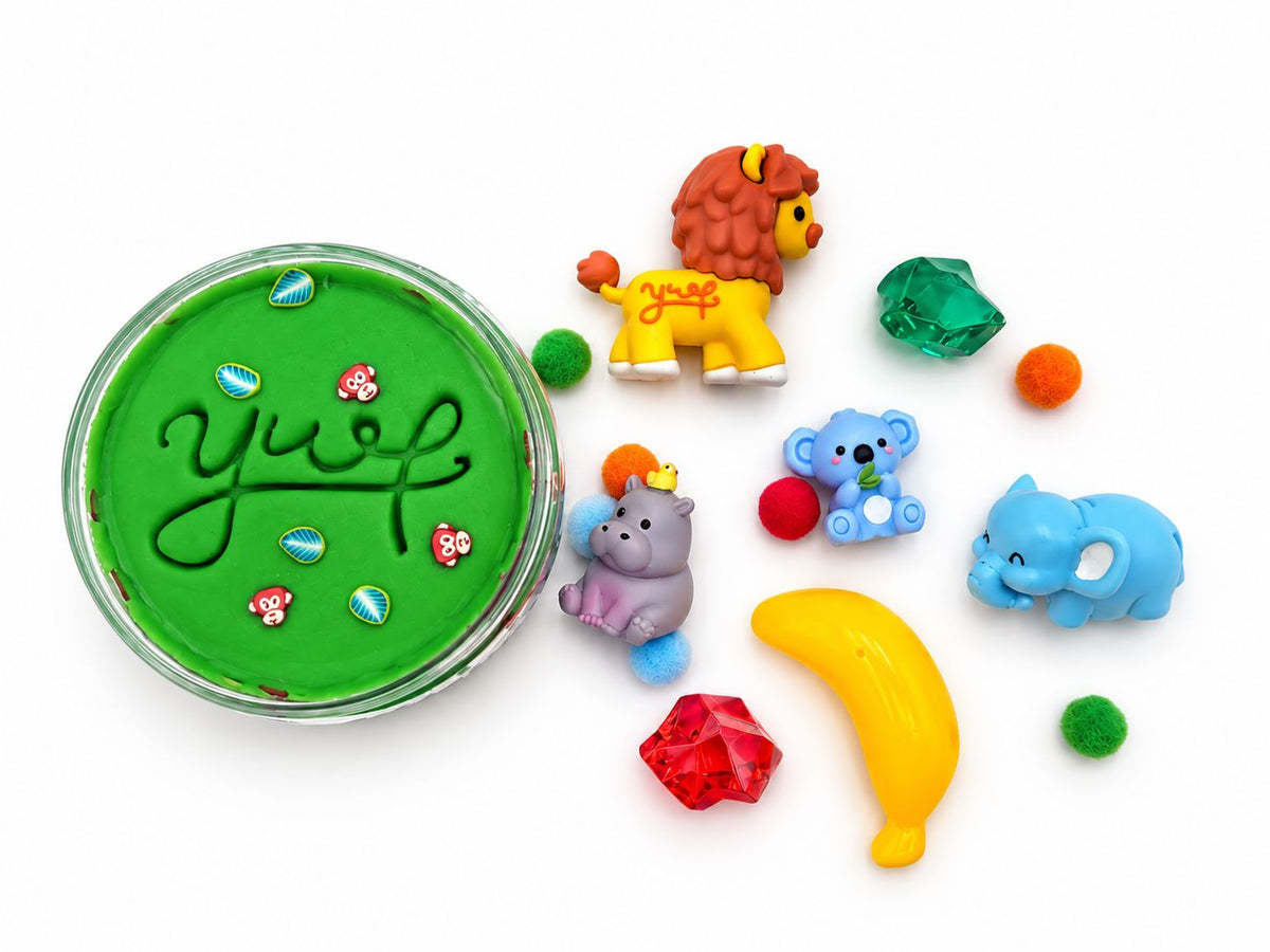 Zoo Sensory Dough Jar Sensory Dough Young, Wild & Friedman 