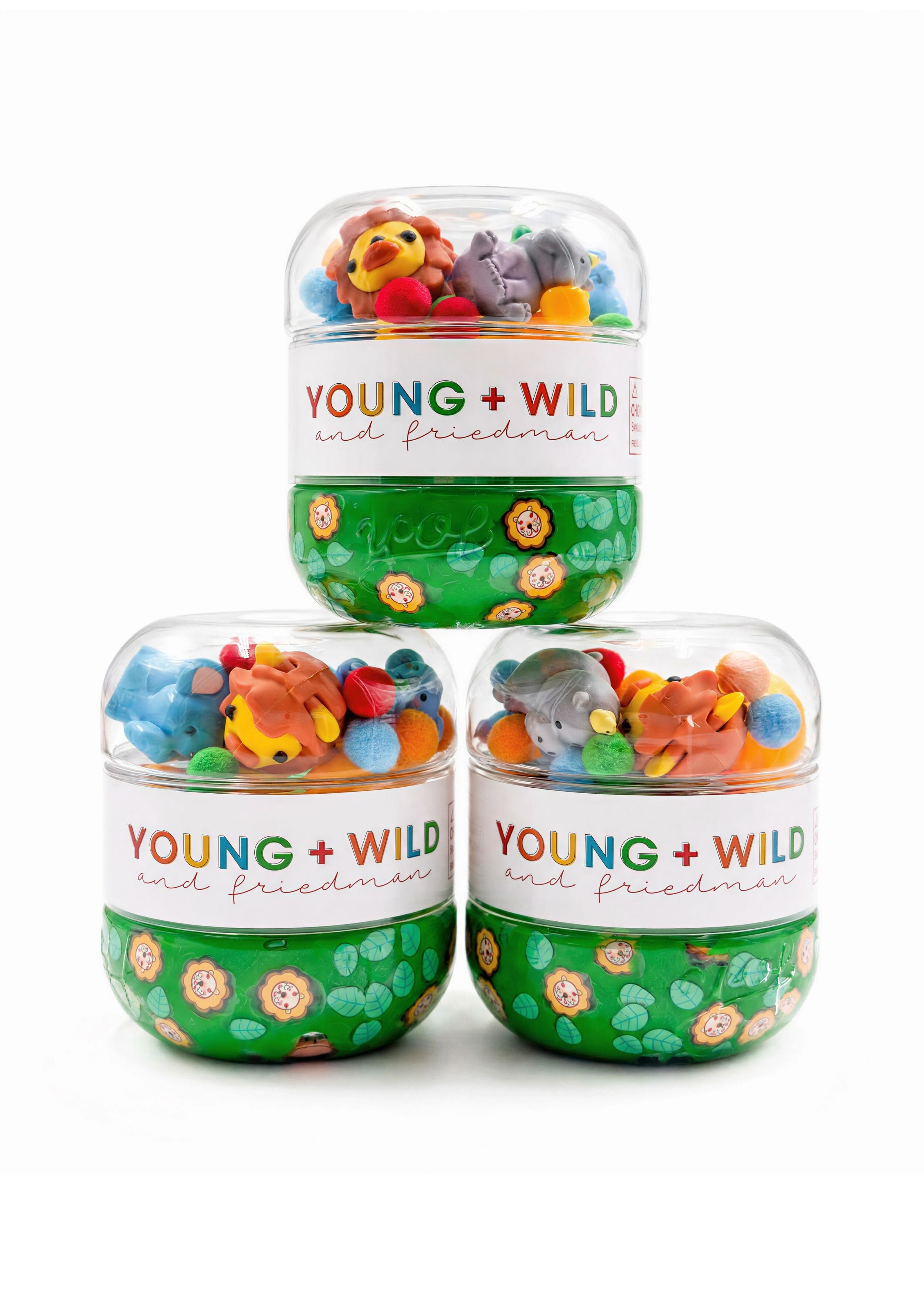 Zoo Sensory Dough Jar Sensory Dough Young, Wild & Friedman 