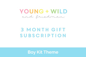 3 Month Gift Subscription - Boy Theme