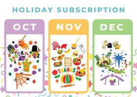 3 Month Holiday Sub - Haunted House + Fall + Nativity
