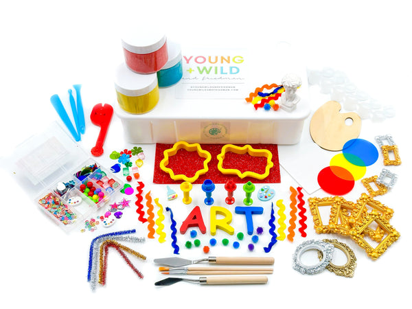 Art Kit Sensory Kit Young, Wild & Friedman 