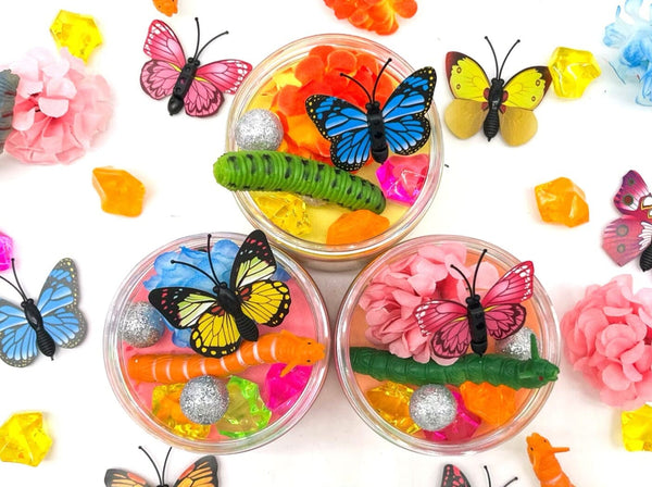 Butterfly Sensory Sand Jars Sensory Sand Young, Wild & Friedman 