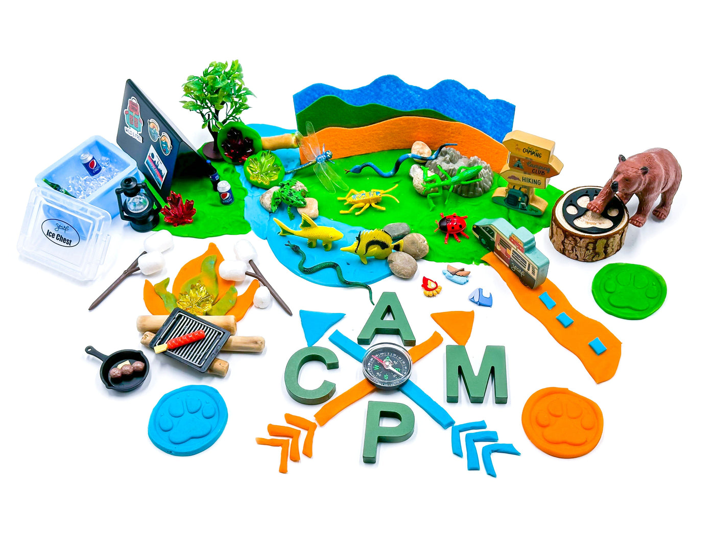 Camping Sensory Kit Young Wild And Friedman Camping sensory kit young wild and friedman