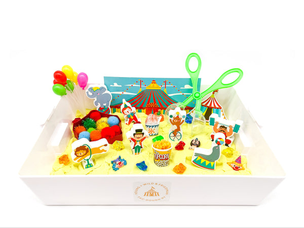 Circus Sensory Bin Sensory Bin Young, Wild & Friedman 