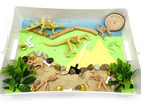 Dino Excavation Sensory Bin