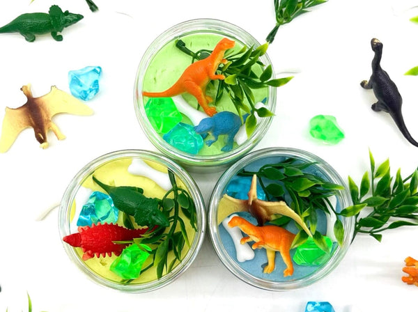 Dino Sensory Sand Jars Sensory Sand Young, Wild & Friedman 