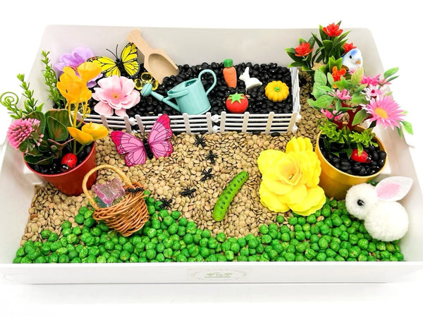 Gardening Sensory Bin Sensory Bin Young, Wild & Friedman 