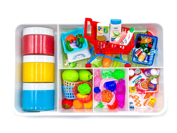 Grocery Store Sensory Kit · Young + Wild and Friedman